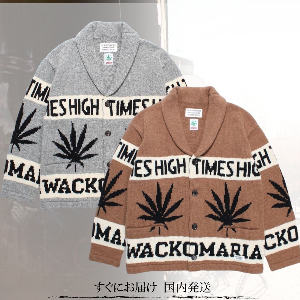 すぐにお届け♪ ワコマリア × ハイタイムス カウチンセーター (WACKO