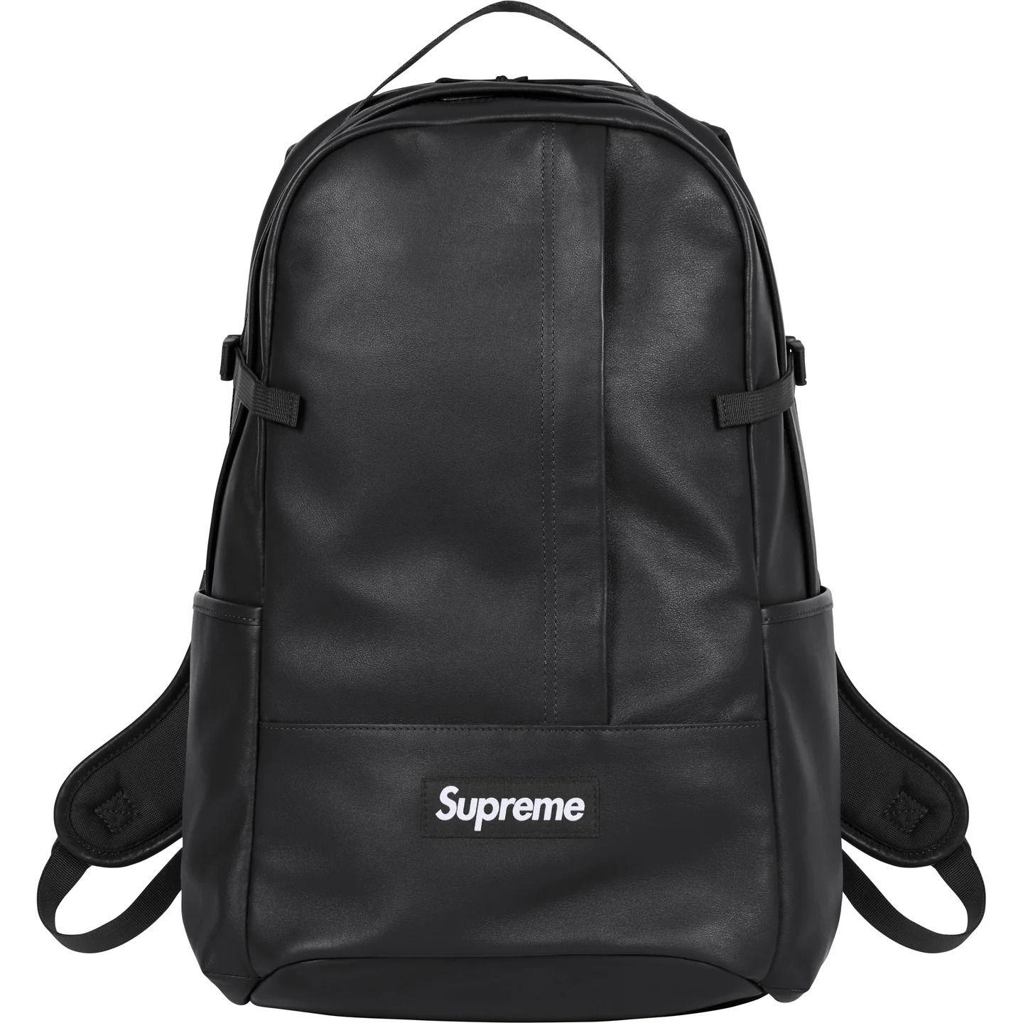 Supreme】 Leather Backpack Black - 24FW (Supreme/バックパック