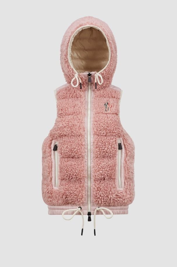 MONCLER GRENOBLE 2024/25秋冬新作 TEDDY フード付ダウンベスト