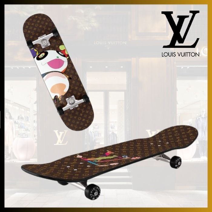 特別な一品】Louis Vuitton×村上隆 スケートボード Superflat (Louis