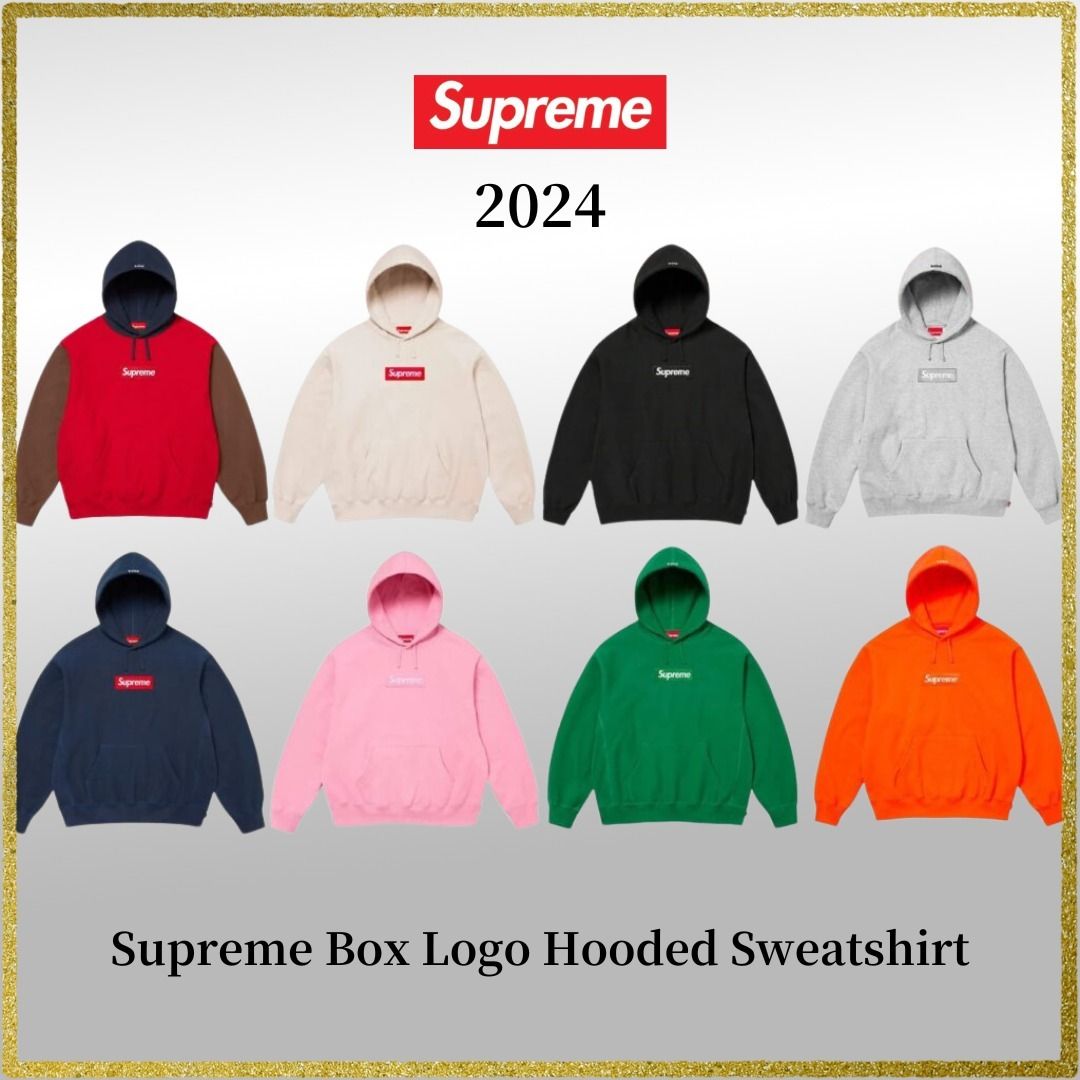 24FW】Supreme Box Logo Hooded Sweatshirt シュプリーム (Supreme