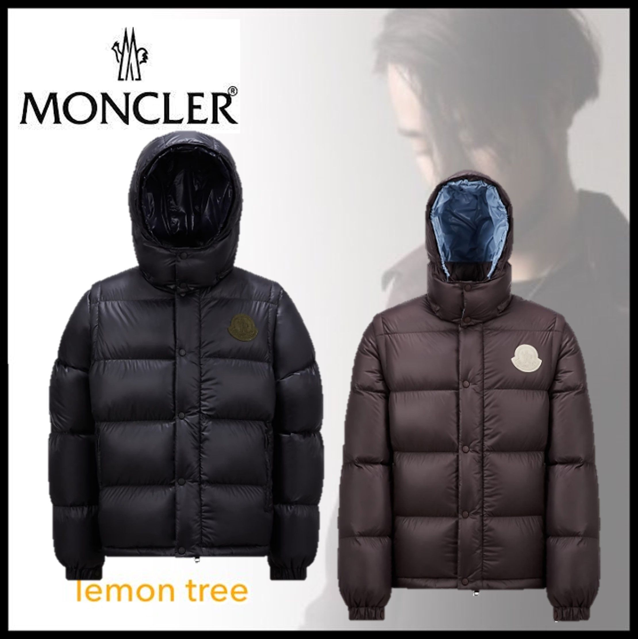 MONCLER】Cyclone ショートダウンジャケット モダン フード (MONCLER