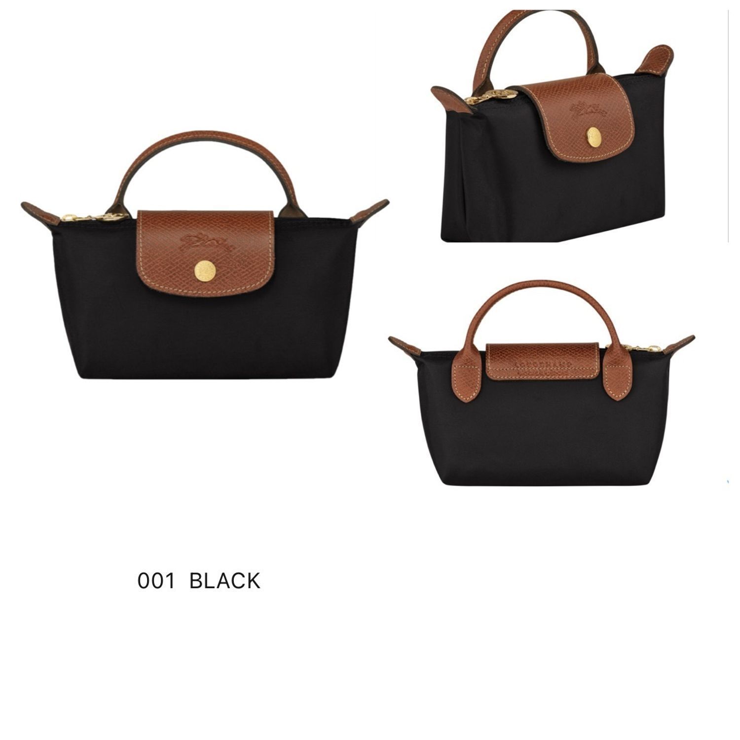 2025 新色*LONGCHAMP LePliage original♡ハンドル ポーチ (Longchamp