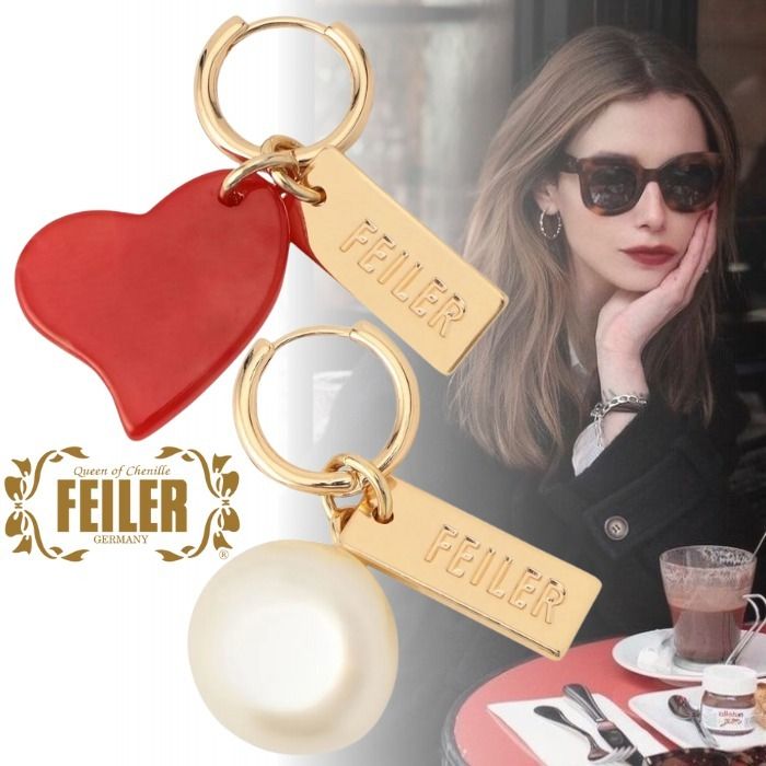 国内発送『FEILER』ハンカチチャーム キーチャーム キーホルダー