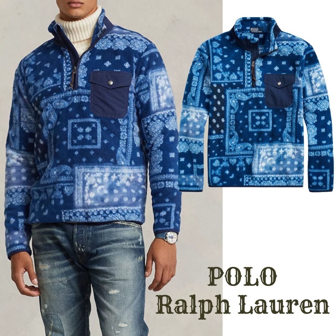 人気【Polo Ralph Lauren】ソフト起毛 フリース プルオーバー (POLO