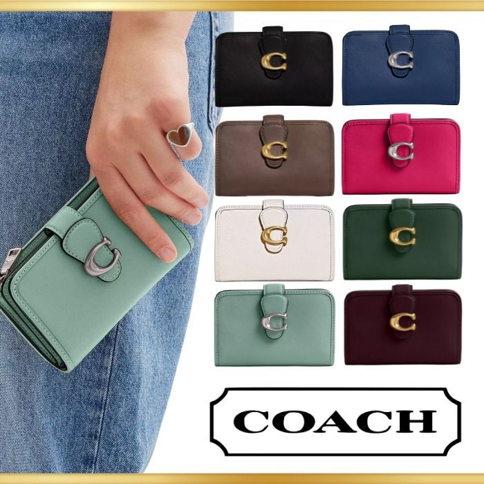 COACH】タビー ミディアム ウォレット (Coach/折りたたみ財布) CA193