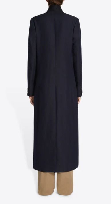 送料込】Dries Van Noten スリム ダブル ブレスト コート (Dries Van