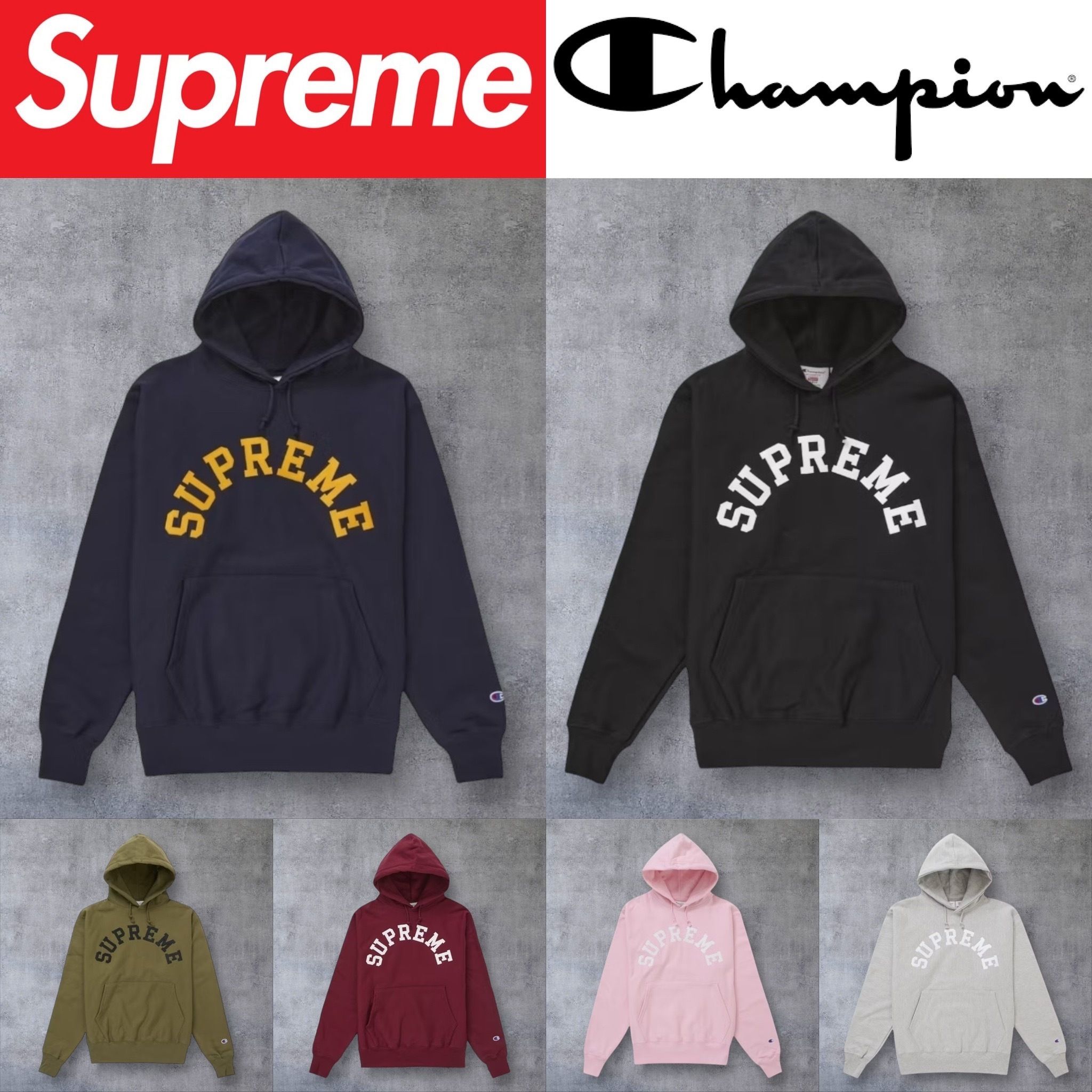 2025SS】Supreme Champion Hooded Sweatshirt (Supreme/パーカー