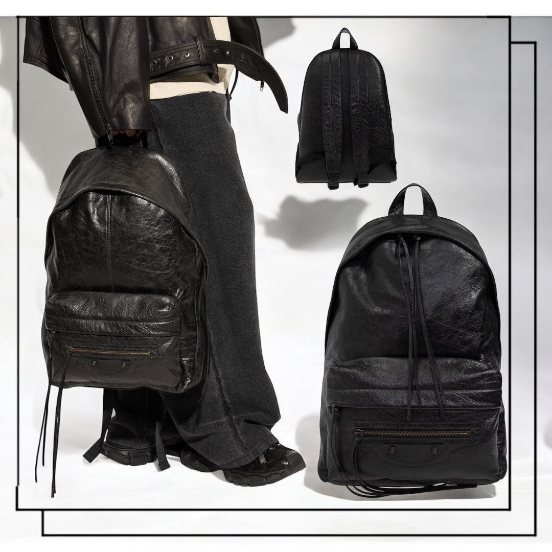 国内発】BALENCIAGA Le City ラムレザー バックパック (BALENCIAGA