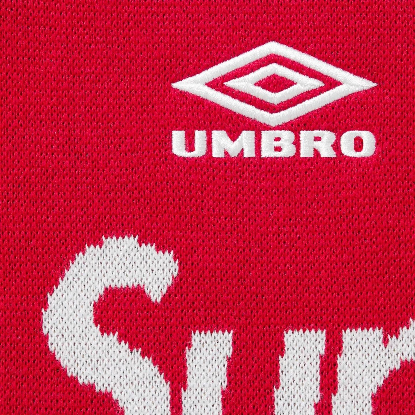 Supreme x Umbro】 Zip Up Sweater Red - 25SS (Supreme/ニット