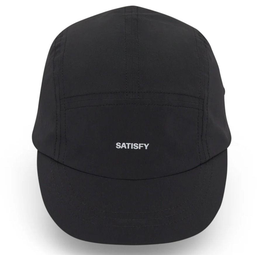 SATISFY】Peaceshell Cordura Trail Cap - Black (SATISFY/キャップ