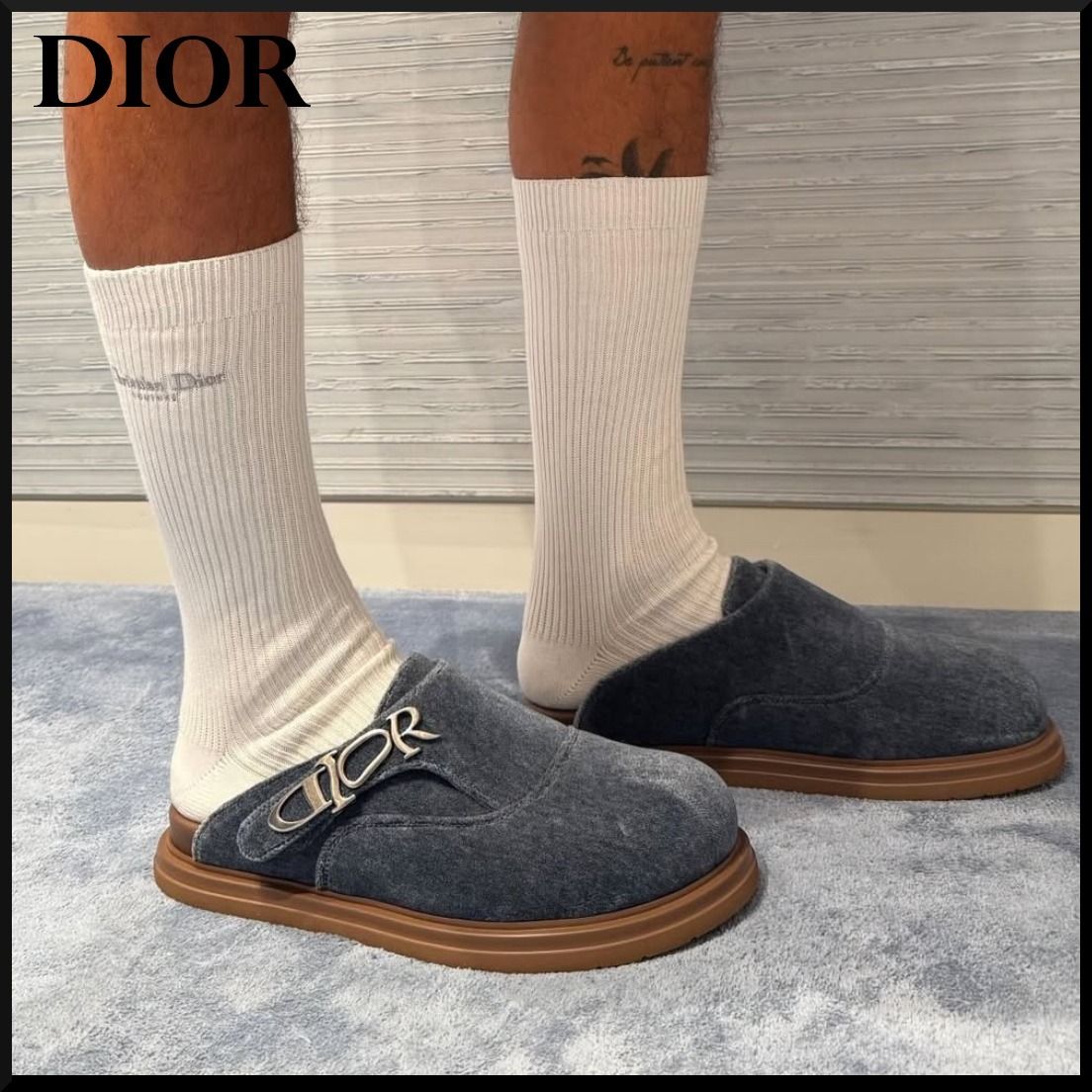 コラボ商品☆】DIOR AND LEWIS HAMILTON Dior Aqua ミュール (Dior