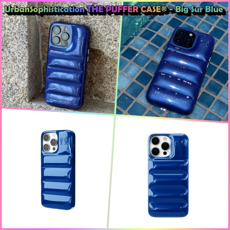 ☆UrbanSophistication☆The PUFFER CASE☆Big Sur Blue (Urban