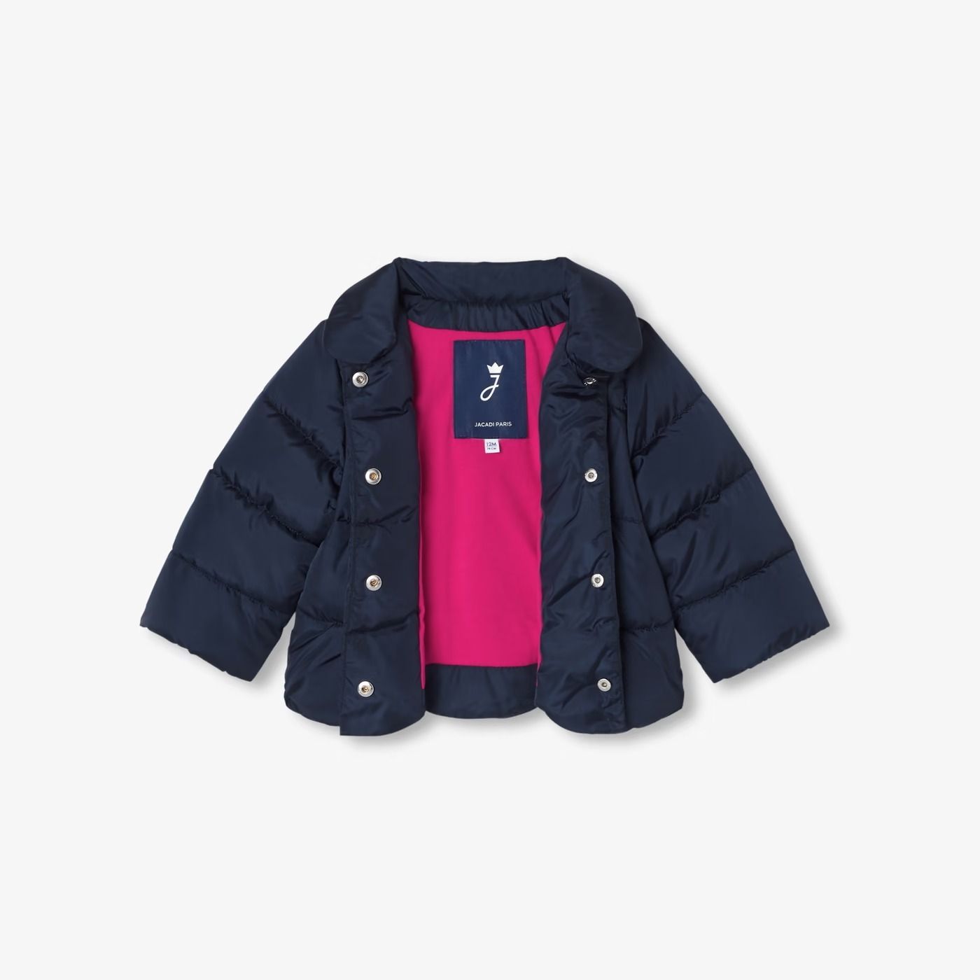 JACADI(ジャカディ) ネイビー色ダウンジャケット 12-36m (JACADI/べ