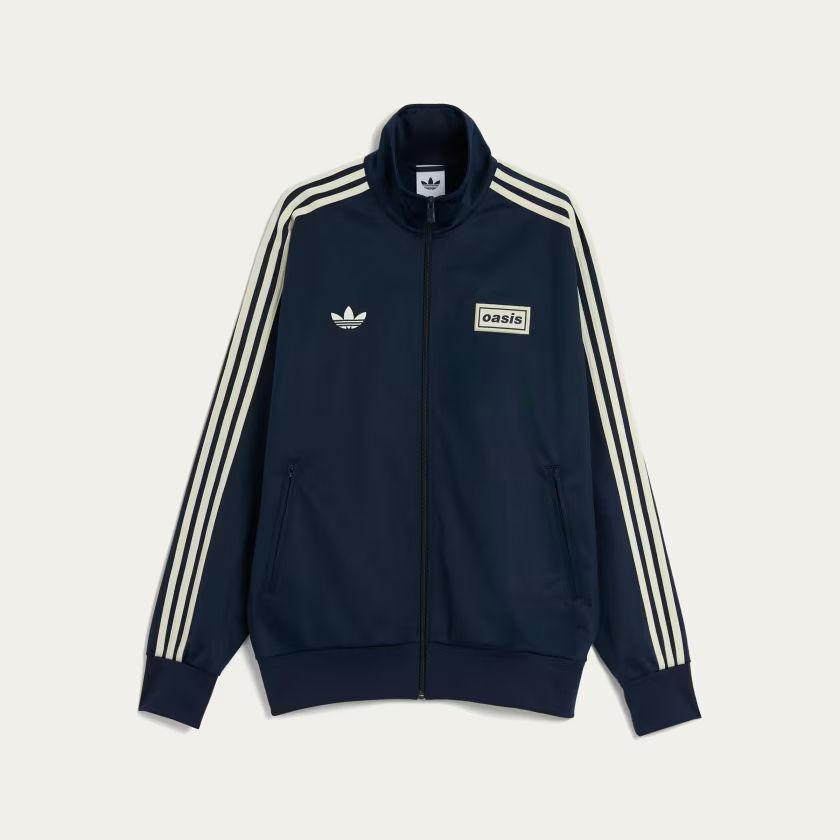 Adidas x Oasis Tour】Firebird Track Top Night Indigo 2025 (adidas