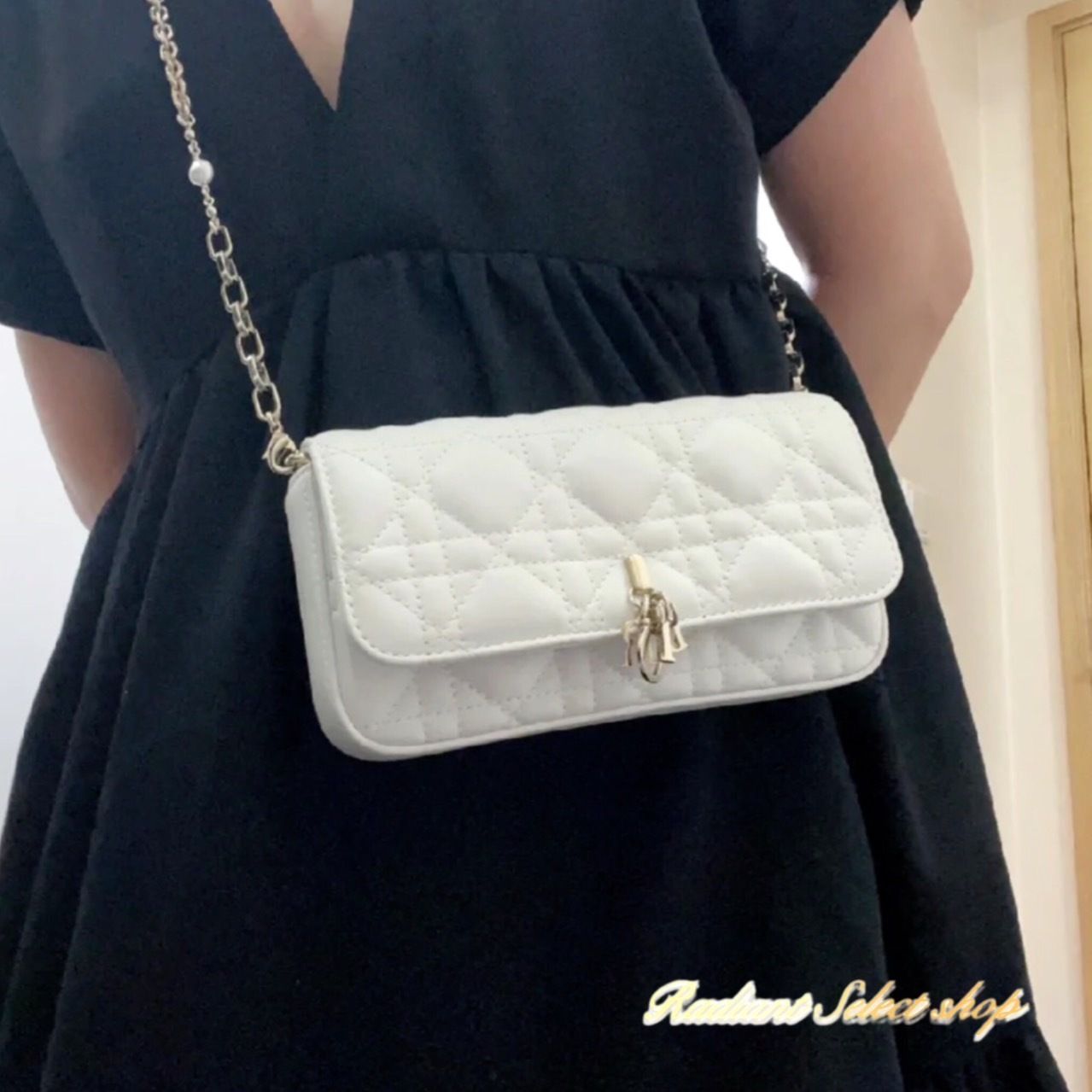 上品☆実用的】Dior My Dior Talk フォンバッグ チェーン (Dior