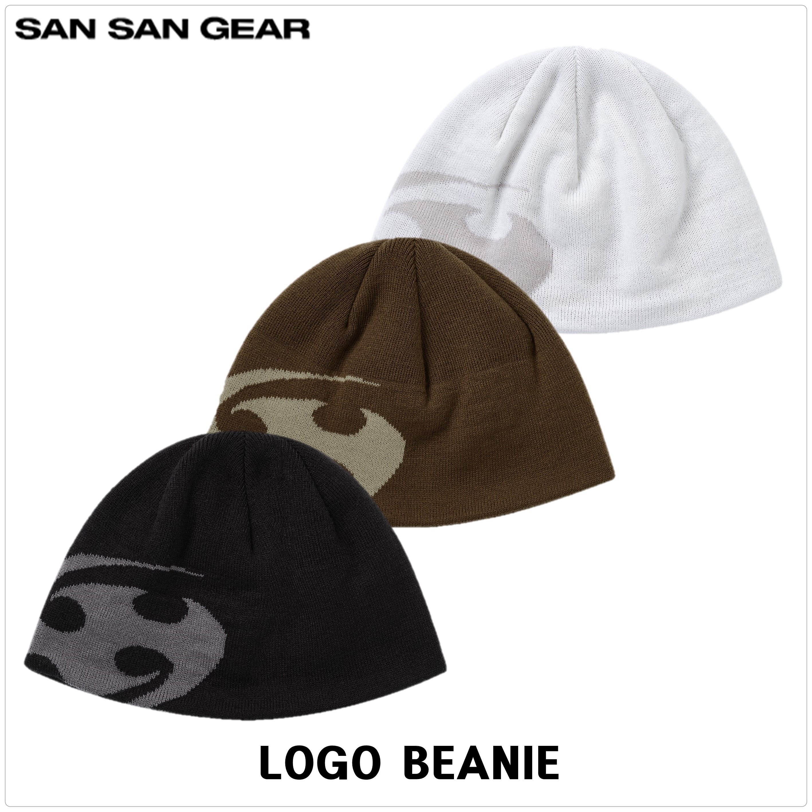 San San Gear] LOGO BEANIE☆新作・25SS☆韓国☆送料・関税込☆ (San