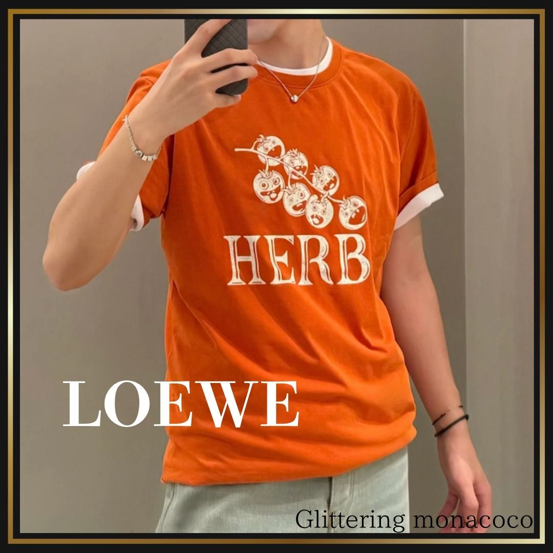 自然のエッセンス薫る *LOEWE* の「ハーブ」プリントT (LOEWE/Tシャツ