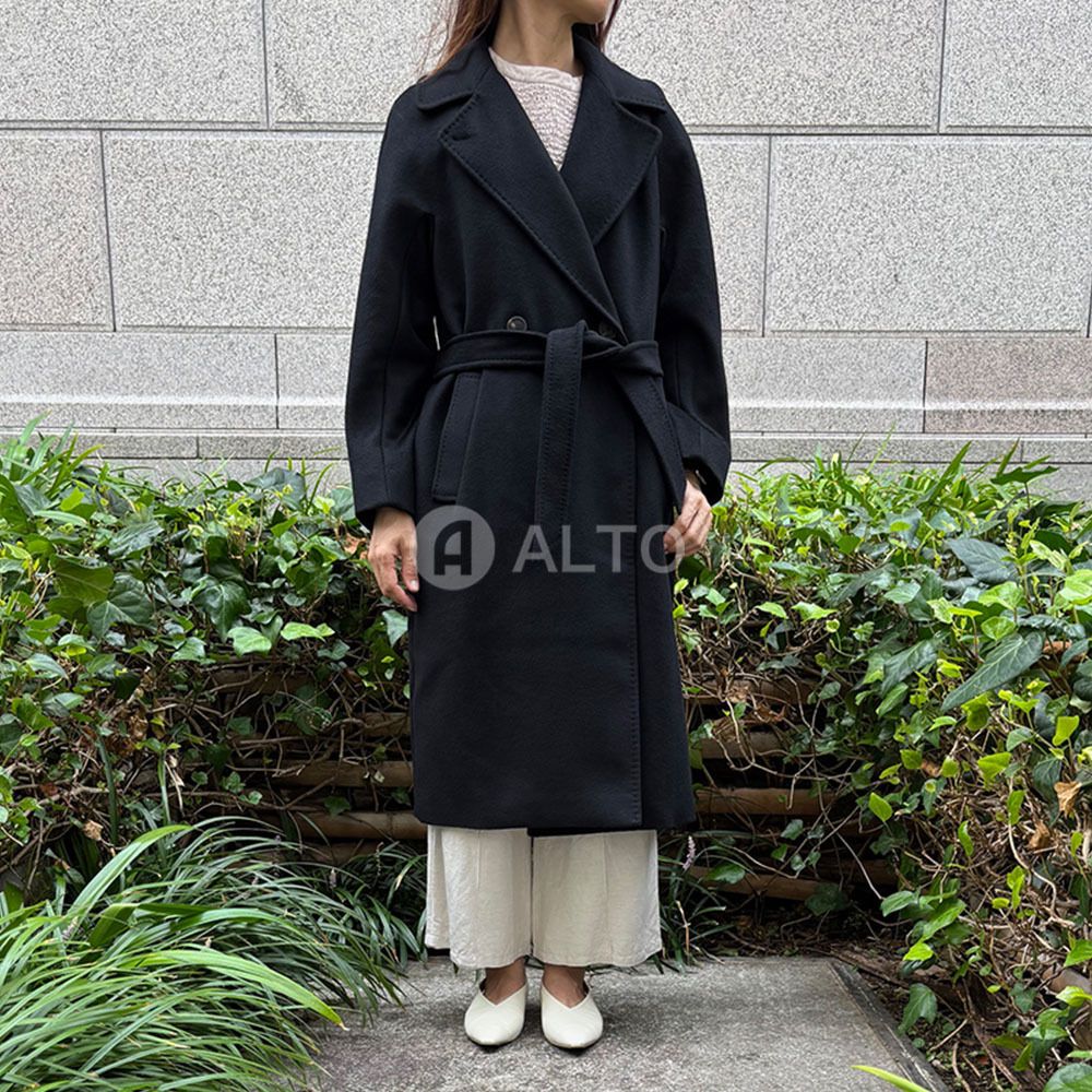 Weekend Max Mara RESINA レジナ ウール ダブルブレストコート