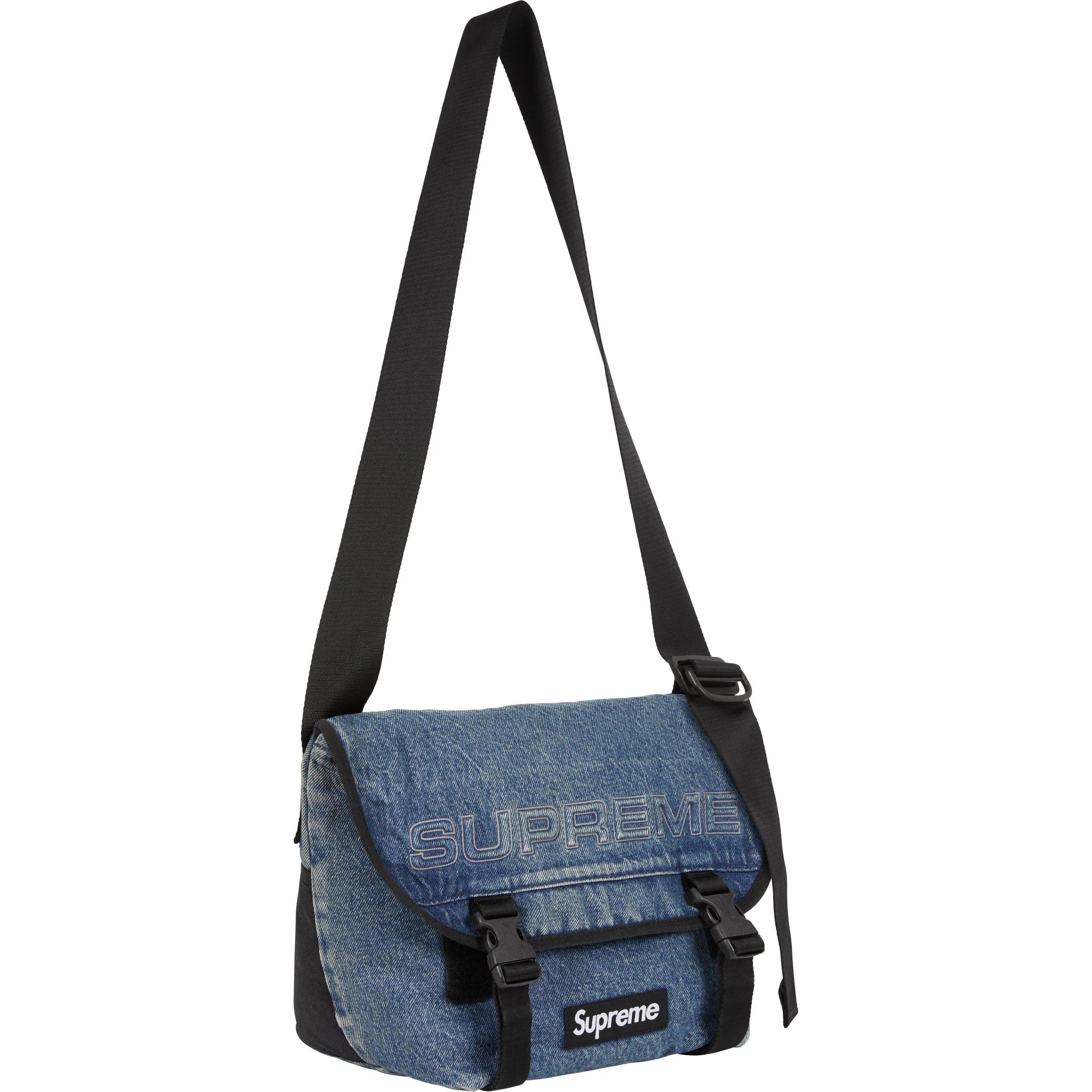 FW25 Supreme Denim Messenger Bag デニム メッセンジャーバッグ