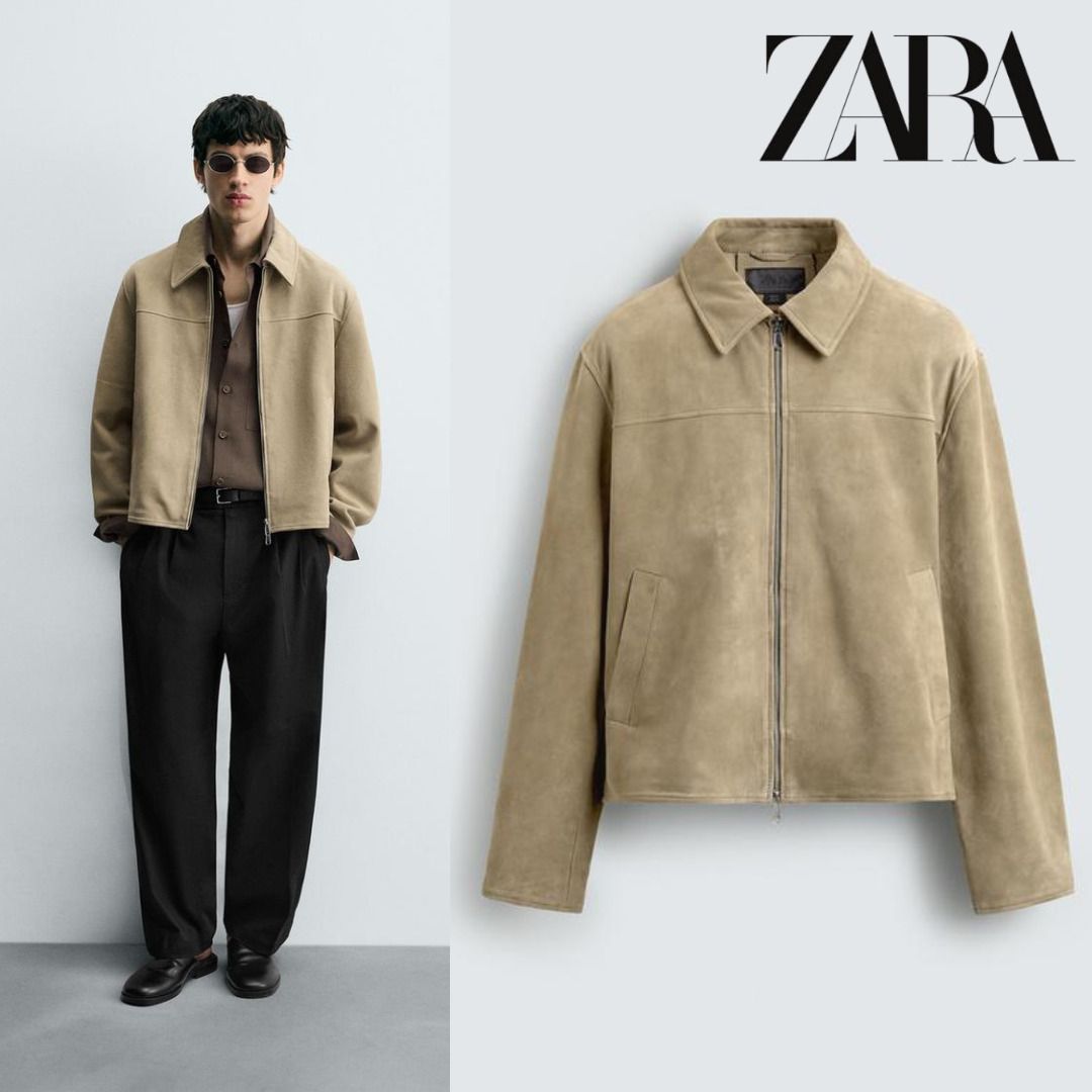 ZARA］スエードレザージャケット (ZARA/レザージャケット) 5388/280