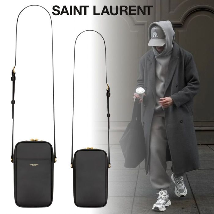 国内直営【SAINT LAURENT 】サンローラン パリ ナノケース (Saint
