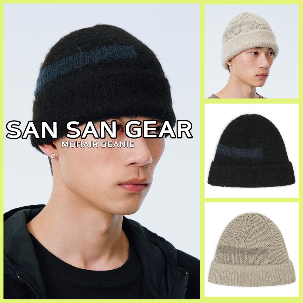 ○大人気 【SAN SAN GEAR】 MOHAIR BEANIE ☆追跡可 (San San Gear