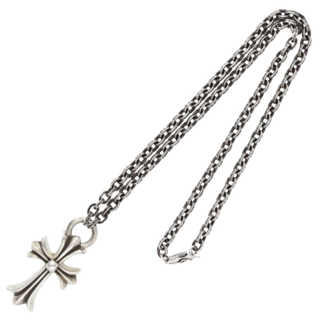 VINTAGE】クロムハーツ スモールCHクロス ネックレス (CHROME HEARTS
