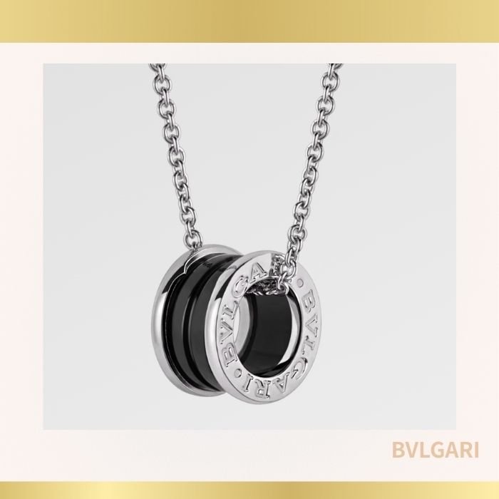 国内発【BVLGARI】黒 セーブ・ザ・チルドレン ネックレス (Bvlgari