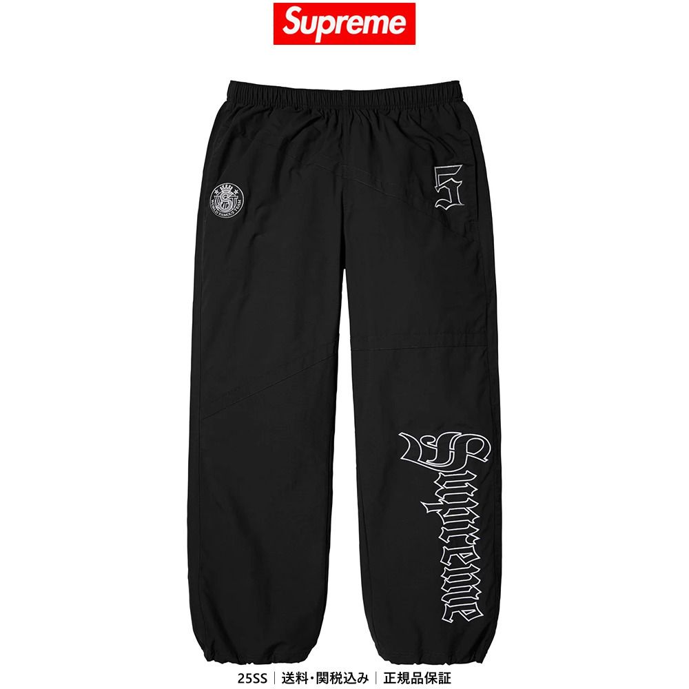 SUPREME】Old English Track Pants Black - 25SS (Supreme/トラック