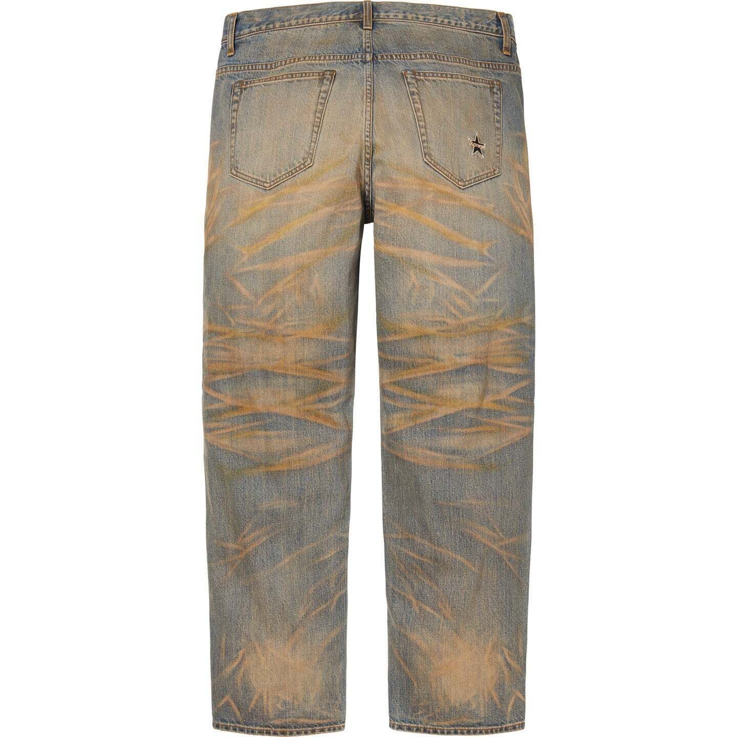 SUPREME】Regular Jean Dirty Indigo - 25FW (Supreme/デニム