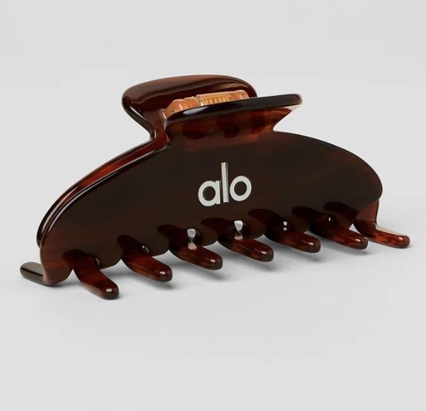 新品】alo yoga ヘアクリップ未使用【ヘアゴムおまけ】 (ALO Yoga/ヘア