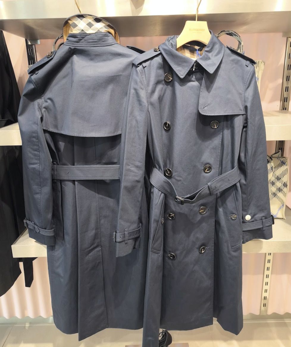 BURBERRY】HONEYWELL LONG ダブルブレストトレンチコート (Burberry