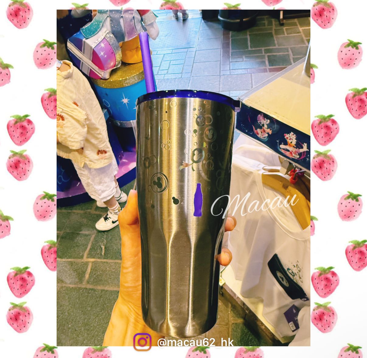 香港ディズニーxCoca Cola☆パーク20周年記念ミッキータンブラー