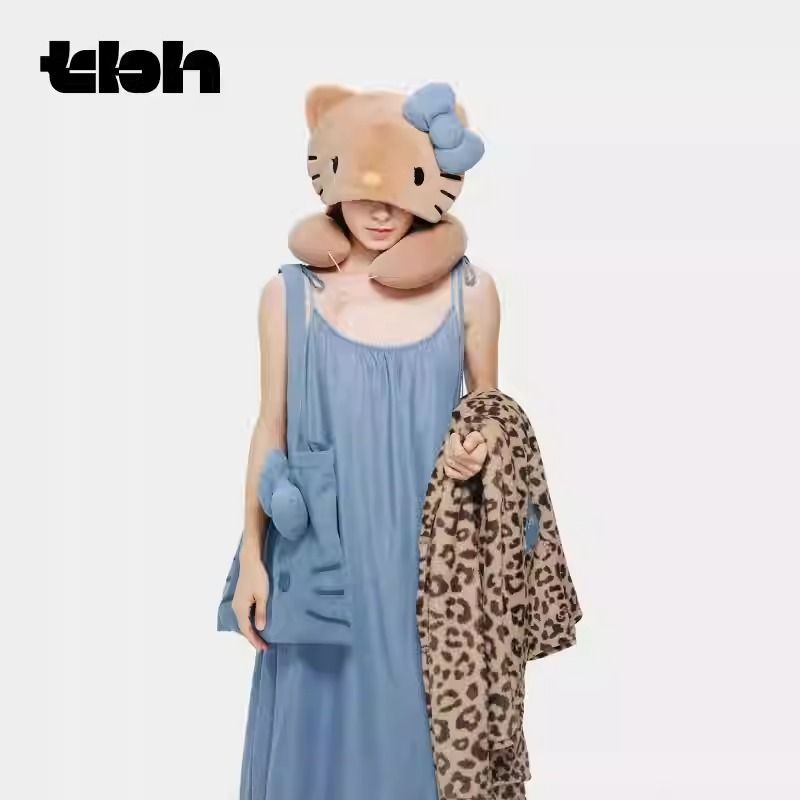 上海限定/Hellokitty×tbh☆ハローキティ 枕 ネックピロー☆ (Hello