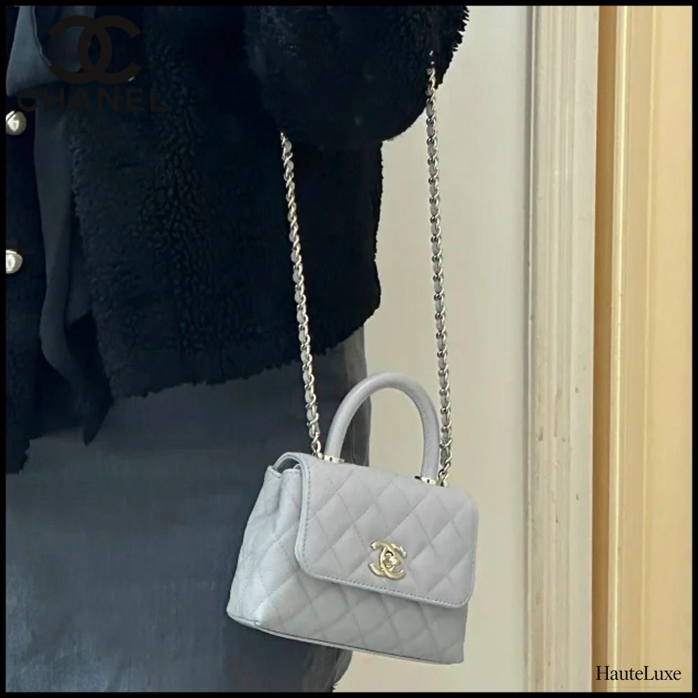 人気カラー【CHANEL】シャネル ココハンドル 14.5㎝ (CHANEL
