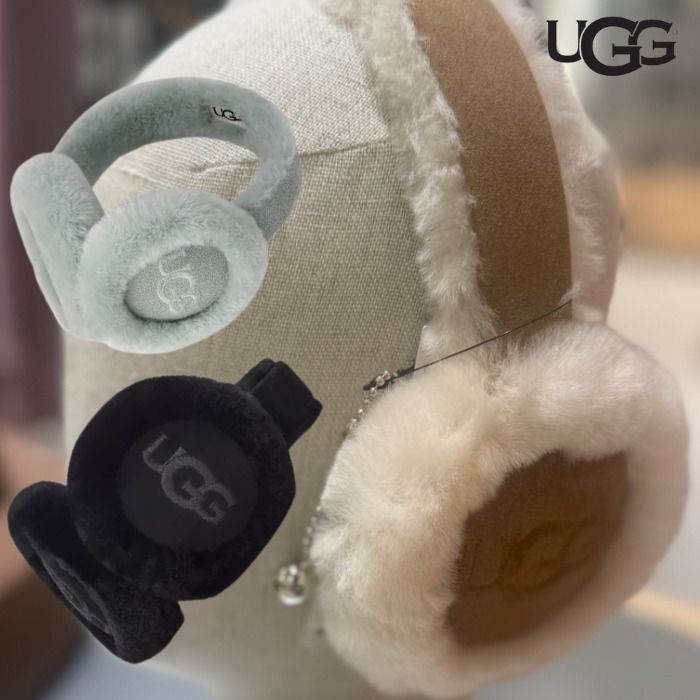 ◇UGG アグ シープスキン エンブロイダリー イヤマフ◇ (UGG