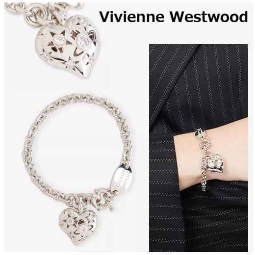 Vivienne Westwood☆Lee ハートのブレスレット (Vivienne Westwood