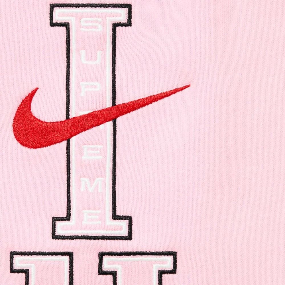 Supreme x Nike】Hooded Sweatshirt☆Light Pink☆24SS☆ (Supreme