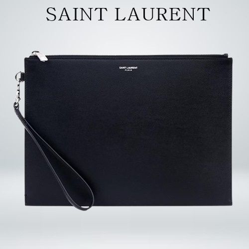 Saint Laurent サンローラン メンズ クラッチバッグ (Saint Laurent