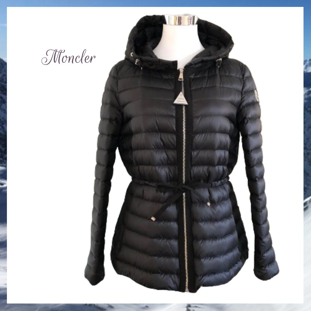 ☆MONCLER☆ 大人気ウエストリボンライトダウン・Raie♪ 25SS (MONCLER