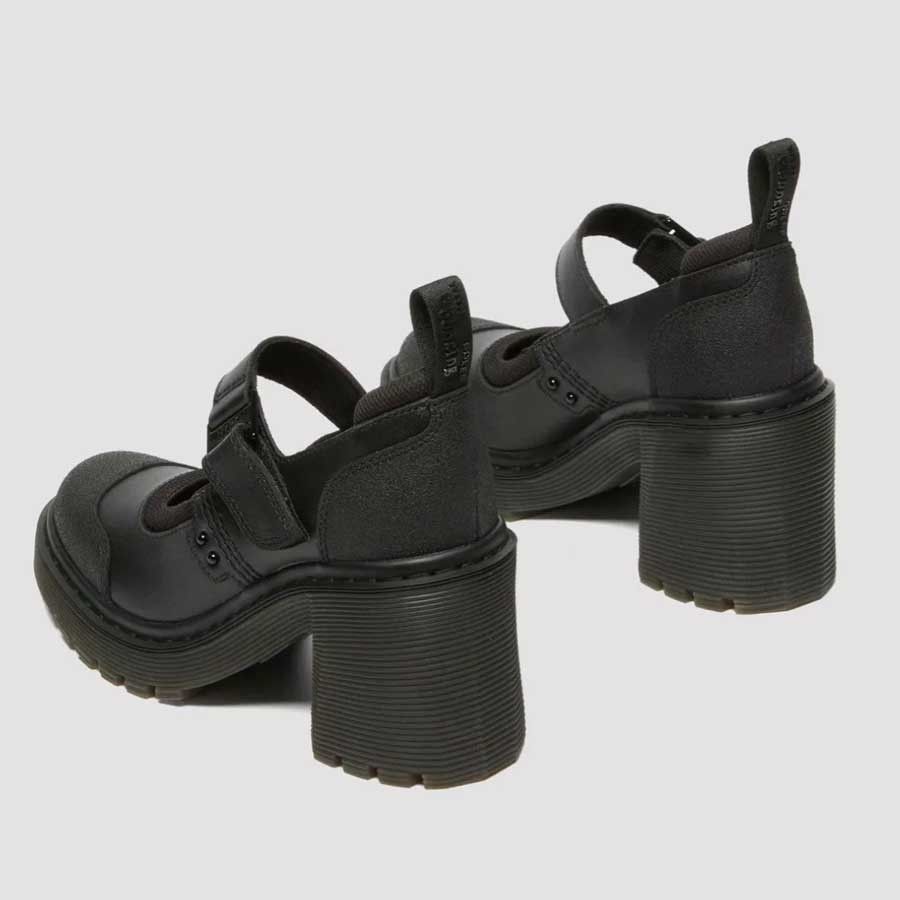 Dr Martens☆EVIEE TECH☆メリージェーン☆厚底☆BLACK (Dr.Martens