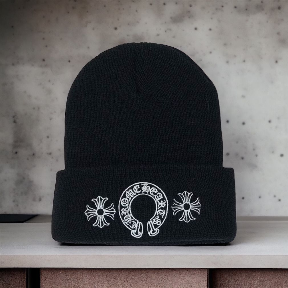 CHROME HEARTS ホースシュー CHプラス ビーニー ワッチキャップ