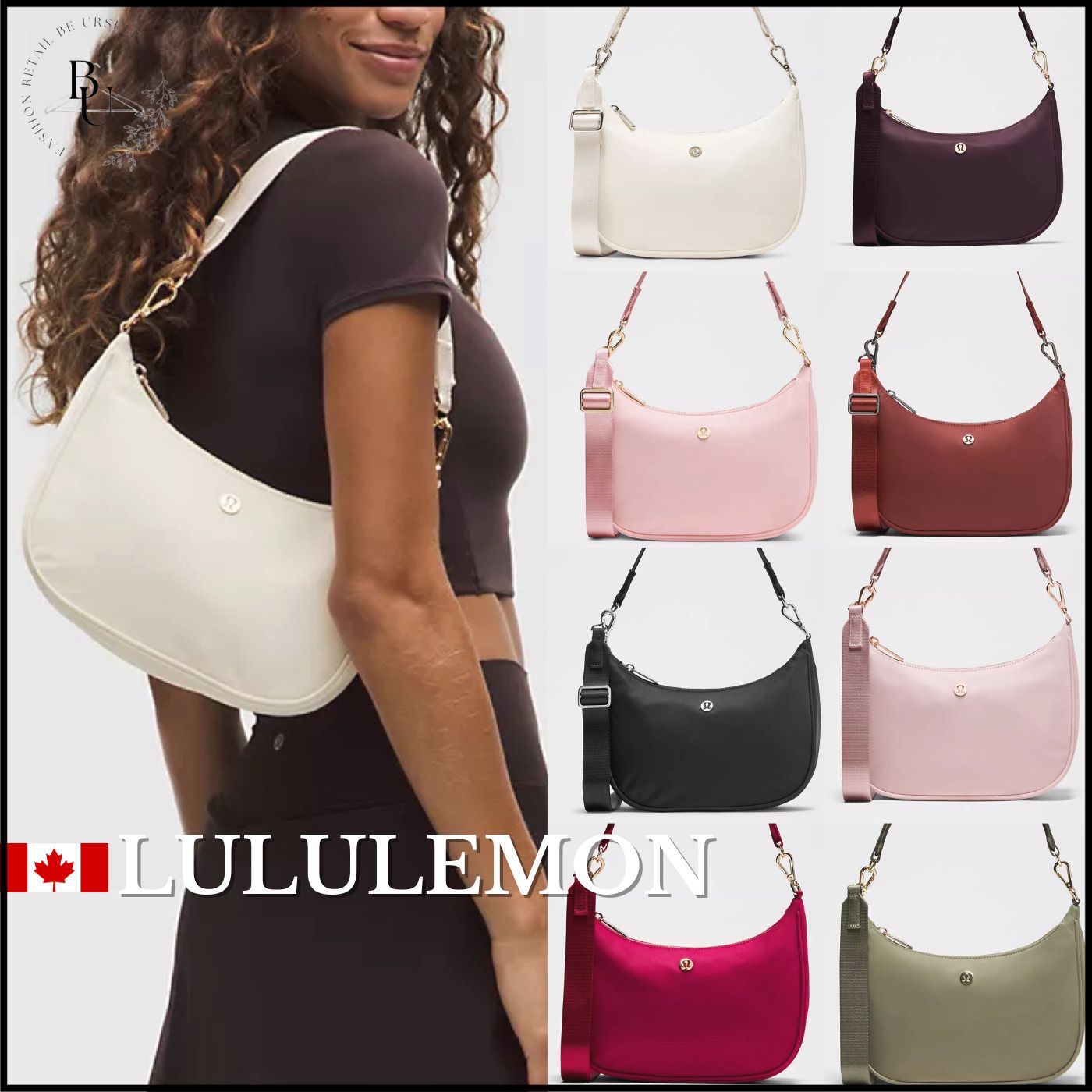 lululemon】撥水ナイロン City Essentials スモールバッグ 3L