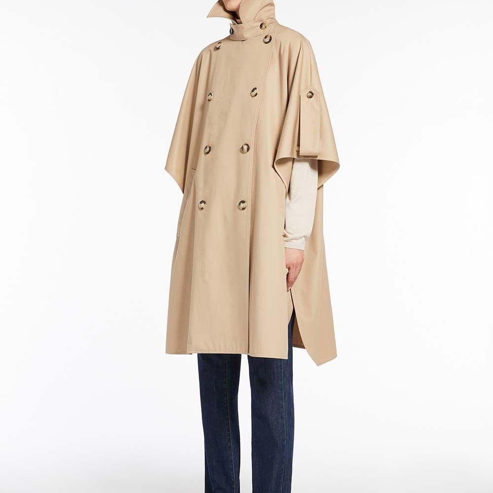 Max Mara FINEZZA[フィネッツァ] ピュア コットン ケープ (Max Mara
