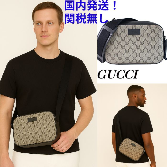 限定セール☆グッチGGスプリーム ショルダーバッグ カメラ779880