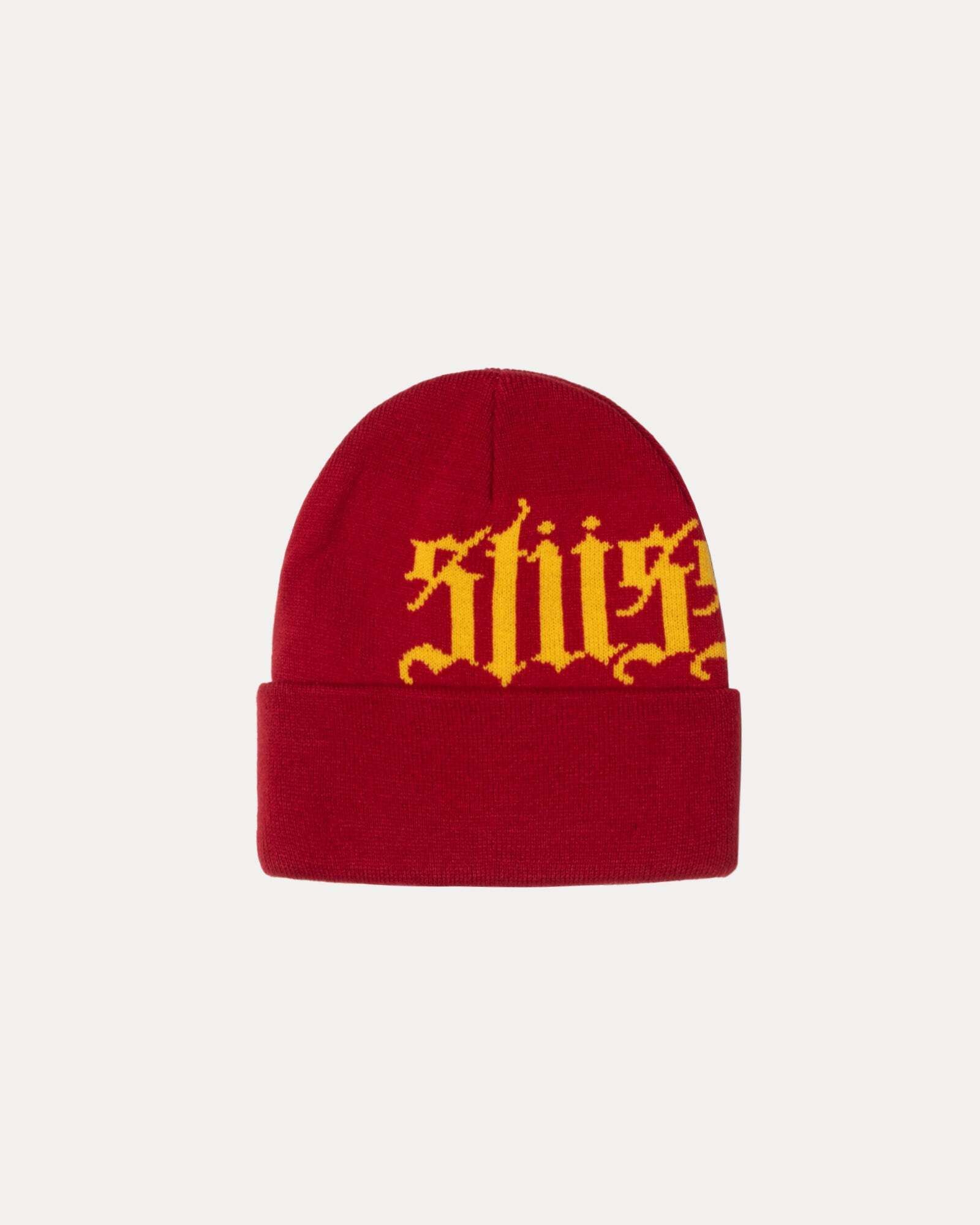 さらに100円引き◇STUSSY◇CUFF BEANIE OLD ENGLISH (STUSSY/ニット