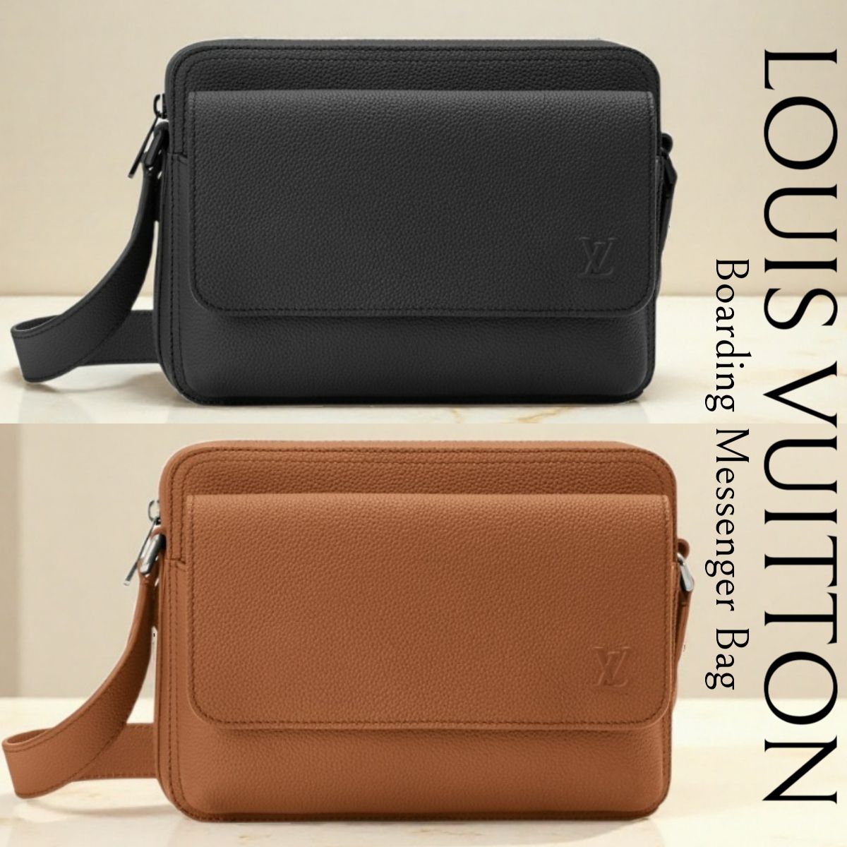 LV*Boarding ボーディングメッセンジャーバッグ M25981 M15265 (Louis