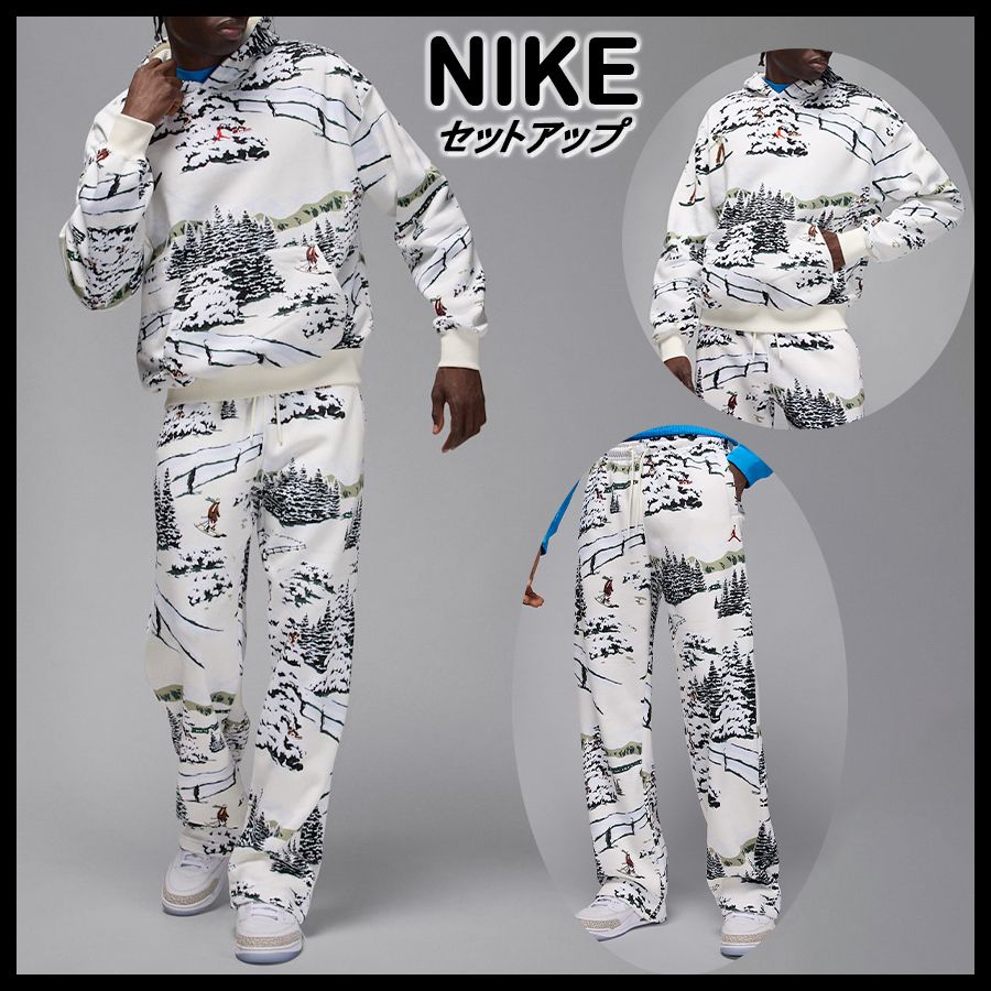 ☆NIKE☆JORDAN BROOKLYN FLEECE フーディ＆パンツ☆追跡可 (Nike