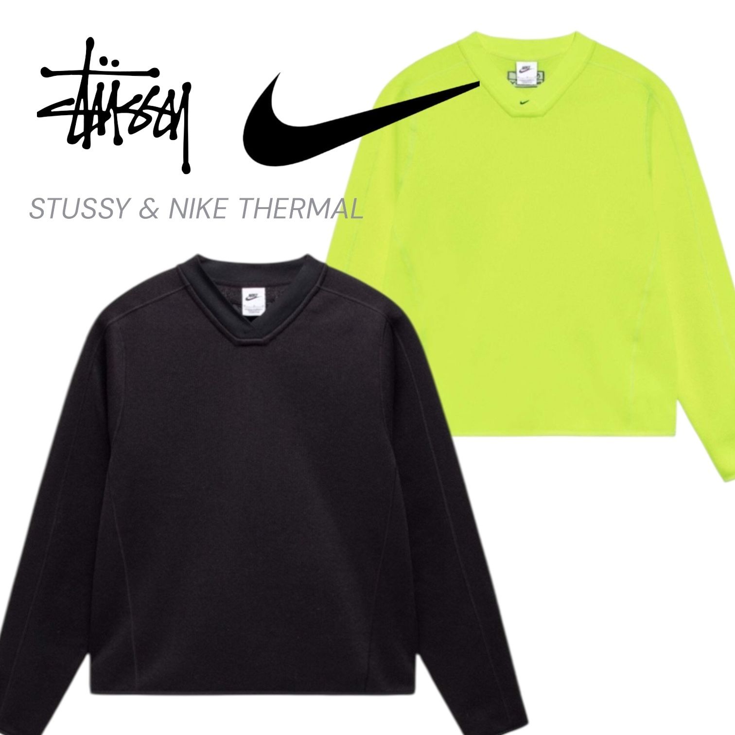 STUSSY & NIKE THERMAL コラボ サーマル (STUSSY/スウェット